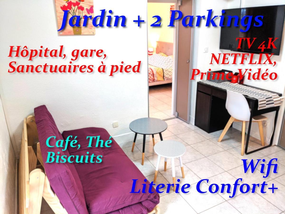 Au Petit Marcadal **Sanctuaires, Hopital, Gare** Apartment Lourdes Ngoại thất bức ảnh